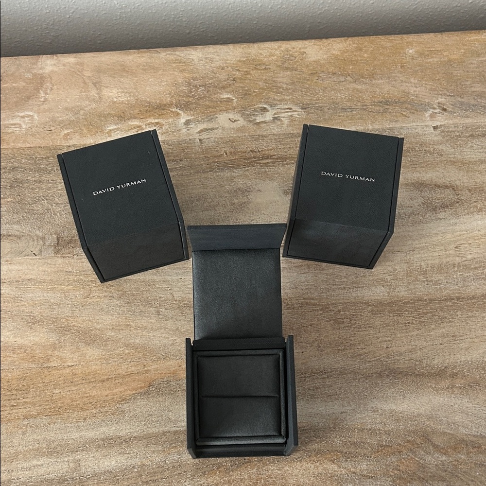 David Yurman Black Jewelry Box Set